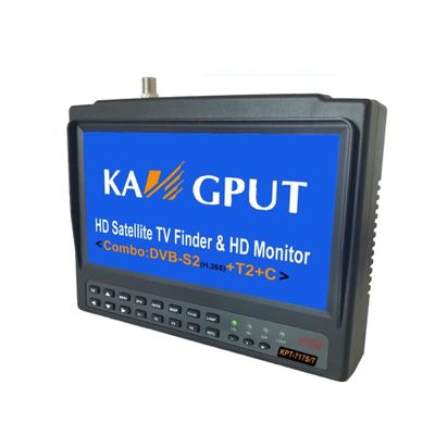 KPT-717ST DVB-S2 DVB-T2 Satellite Finder Meter HD Satellite TV Receiver MPEG-4 Modulator