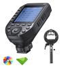 EACHSHOT Godox XProII XProII-S XProIIS Flash Trigger w/Godox S2 Holder Bracket for Sony TTL Wireless Transmitter New Hotshoe Locking Large Screen Trigger for Sony Cameras (XPro Xpro-S Upgraded) view 1