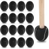 Macarrie 100 Pcs Precut Tennis Balls Bulk for Furniture Legs Tennis Ball Chair Foot Covers for Floor Protection Ball Desk Leg Coverings(Black) view 1
