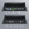 WEIDIAN Fanless Industrial PC, Mini PC, Core i5-8260U, Dual HD+DP Triple Display Output, 2RS232 COM, 2RJ45, 6USB, GPIO, WiFi, BT4.2, for Business Office Industrial Home(8GB RAM 256GB SSD) view 3