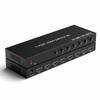 7 Port HDMI Switch 4k@60hz, HDMI Switcher 7 in 1 Out HDCP 2.0 HDMI2.0 Hub Supports 3D Compatible with Nintendo Switch/Switch OLED/Xbox PS5/4/3 DVD Player Fire Stick Roku Apple TV Chromecast TV PC view 1