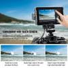 VILTROX DC-550 Pro 5.5 inch Camera Field Monitor, 4K HDMI Touchscreen DSLR Camera Monitor with Battery Sunshade Hood, 1200 Nits 3D Lut 1920X1080 HD Focus Peaking Assist On Camera Video Monitor view 4