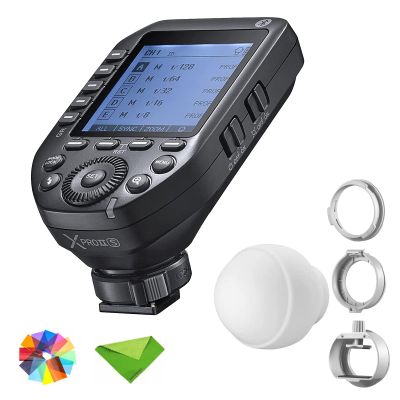 EACHSHOT Godox XProII XProII-S XProIIS Flash Trigger for Sony w/Godox ML-CD15 Flash Diffuser TTL Wireless Transmitter New Hotshoe Locking Large Screen Trigger for Sony Cameras (XPro Xpro-S Upgraded)