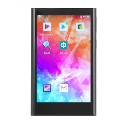 MP4 Player 4 Inch, Portable Music Player, Stable and Efficient BT HD Octa Core HiFi Sound Music Player with Zinc Alloy Middle Frame