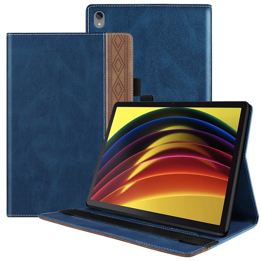 Case Cover Compatible With Lenovo Tab P11 Plus 2021 / Tab P11 Case 11 Inch 2020 Model: TB-J606F TB-J606X PU Leather Case Protect Case Adjustable Fixing Strap Bracket Card Slot Shockproof Tablet PC Cas