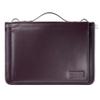 Broonel Purple Leather Laptop Messenger Case - Compatible with ASUS Chromebook Flip C434TA 14" view 2