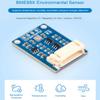 BME680 Environmental Sensor, Supports Temperature/Humidity/Barometric Pressure/VOC Gas Detection, I2C and SPI, Support Raspberry Pi/Raspberry Pi Pico/for Arduino / ESP32, etc. view 2