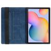 Case Cover Compatible With Samsung Galaxy Tab S6 Lite 10.4 Inch 2022/2020 Model (SM-P610/P613/P615/P619) PU Leather Case Protect Case Adjustable Fixing Strap Bracket Card Slot Shockproof Tablet PC Cas view 3