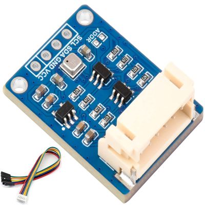 BME688 Environmental Sensor with AI Function, Supports Temperature/Humidity/Barometric Pressure/Gas Detection, I2C and SPI, Support Raspberry Pi/Raspberry Pi Pico/Arduino / ESP32,etc.