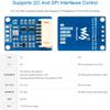 BME688 Environmental Sensor with AI Function, Supports Temperature/Humidity/Barometric Pressure/Gas Detection, I2C and SPI, Support Raspberry Pi/Raspberry Pi Pico/Arduino / ESP32,etc. view 4