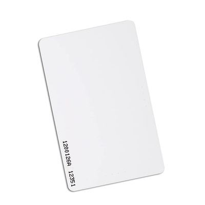 BudgetBadge Programmed PVC Proximity Card for Access Control. Replaces HID 1386 ISOProx II Cards. Standard 26 bit H10301 Format. (100 Pack)