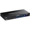TRENDnet 7-Port Multi-Gig Gaming Switch, TEG-S327, 5 x 1G RJ-45 Base-T Ports, 2 x 2.5G RJ-45 Ports, 20Gbps Switching Capacity, Wall Mountable, Plug & Play, Lifetime Protection, Black view 1