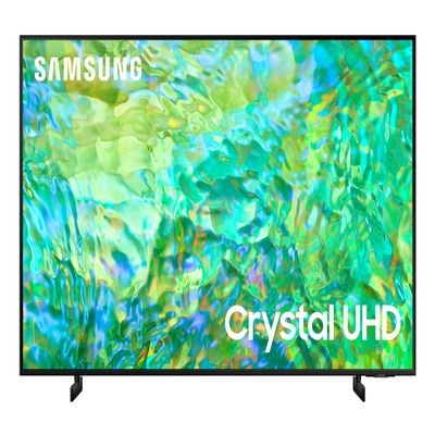 SAMSUNG 85-Inch 4K Crystal UHD Smart TV UN85CU8000FXZA - Black (Renewed)