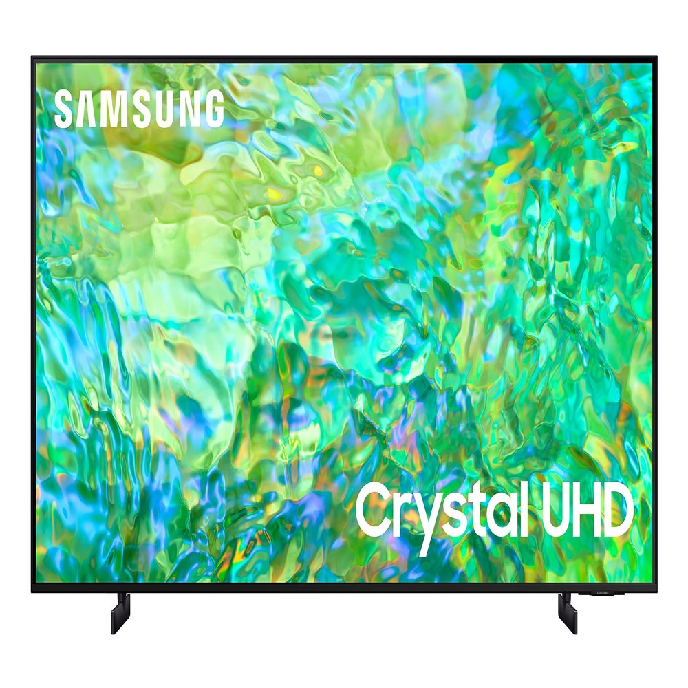 SAMSUNG 85-Inch 4K Crystal UHD Smart TV UN85CU8000FXZA - Black (Renewed)