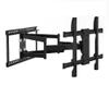 AVARRO NX-FML4390 Full-Motion Large Mount for 43"- 90" Displays Up to 120 lbs, Tilt, Pan, and Swivel for Maximum Viewing Flexibility, UL, ULC, Black