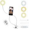 eDealz Live Streaming Light Vlogging Kit with Clamping Flexible 360 Ring Light, Three Light Modes, Smart Phone Holder and Wireless Remote view 1
