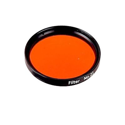 2 Inch Nebula Filter Astronomical Telescope Accessories, 6 Colors for Observing Nebulae and Stars (Color : Orange)