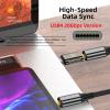CY 20Gbps USB4 Type C Male to Female Straight Connector 100W Power Data 8K Video Adapter for USB4.0 view 4