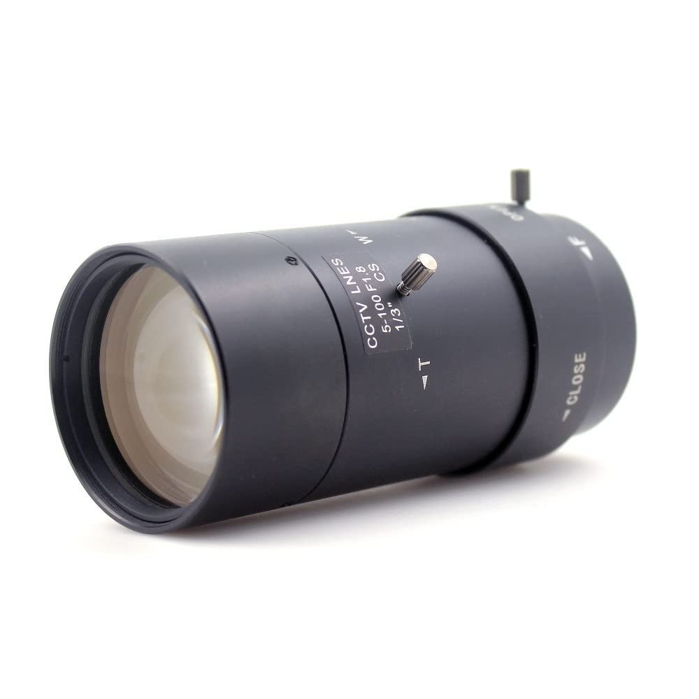 6-60mm Manual Iris Zoom CCTV Camera Lens-1/3 CS-Mount Zoom Lens 1:1.6-6- 60mm Zoom Camera Lens