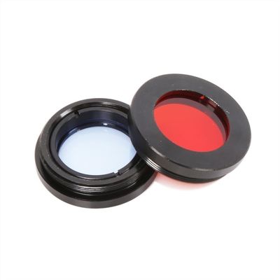 1.25in/31.7mm Nebula Filter Lens Blue/Red, Astronomical Telescope Accessories (Color : Red)