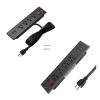 Fast Charge Mountable Power Strip USB C Recessed Power Strip Desk Power Outlet Insert in End Table Sofa Behind Ledge Vanity Drawer Counter Black view 1