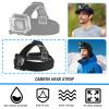 Accessories Kit for Insta360 One X3 X2 X RS R GO 2, Head Strap Mount + Chest Mount Harness + Backpack Clip Holder + 360Rotating Wrist Strap Compatible for GoPro Hero 12 11 10 9 8 7 view 4
