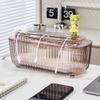 Desk Cable Management Solution, Dust-Proof Data Cable Storage Box, Hub System to Cover and Hide & Power Strips & Cords, Made from Electrically Safe PET Material view 2