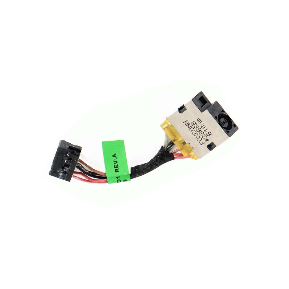 ALIXCE AC DC Power Jack Socket Cable Harness for HP Envy 15-K000 15-K100 15-K200 15-P000 15-P100 15-P200 15-V 15-V000 15-K016NR 15-K019NR 15-K020US, P/N: 762507-001 767246-001 730932-SD1 730932-TD1
