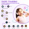 Kids Smart Watches Girls Age 5-12, 26 Games High-Resolution Touchscreen Kids Watch with Video Camera Music Player Pedometer Flashlight 12/24 hr Educational Toys Birthday Gifts for Girls Ages 6 7 8 view 4