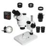 1080P 38MP HDMI Camera Microscope Set 3.5X-90X Simul-Focal Trinocular Stereo Zoom Microscope Motherboard Repair Tool (Color : 38MP add CTV 0.5X) view 1