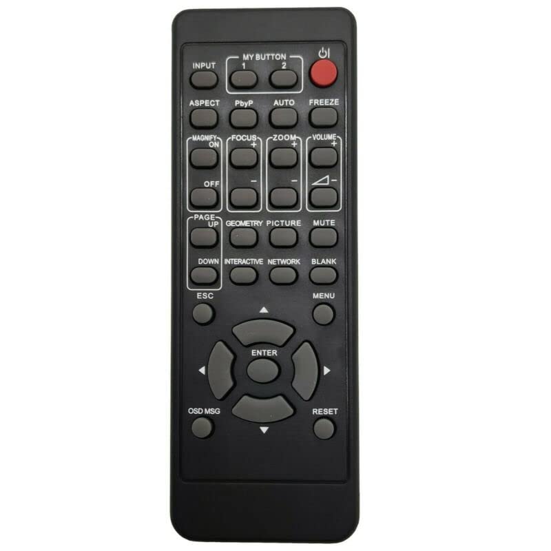 Replacement Remote Control Work for TV/Audio/Projector R025H for Hitachi CP-WU5505 Maxell MC-WU5505 for Christie LWU502