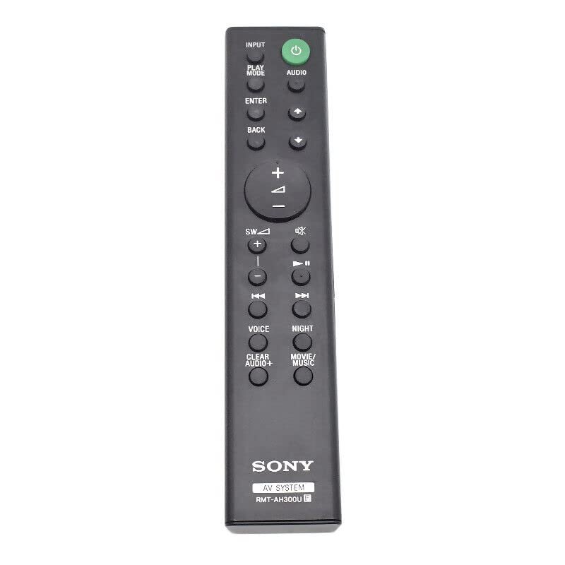 Replacement Remote Control Work for TV/Audio/Projector for Sony Sound Bar Home Theatre System HT-CT290 HT-CT291 HTCT290