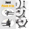 BikeHand Foldable Bike Stand Floor Rack | Sturdy & Durable Quick-Fold Design for MTB & Road Bicycle Storage - up to 2.4" Tire Width | Portable Bike Rack Garage Foldable Storage Stand | Updated Design view 4