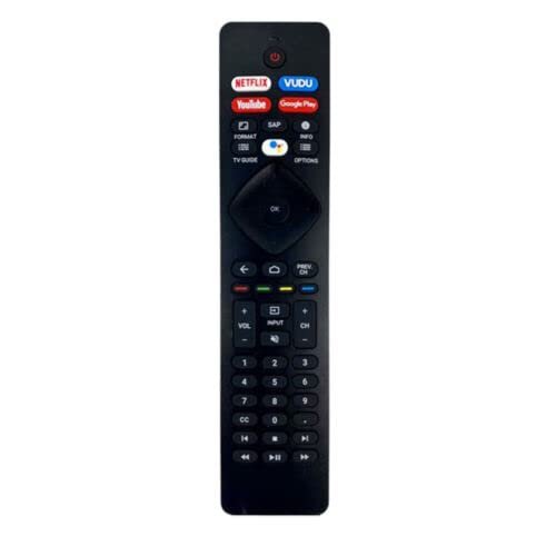 Replacement Remote Control Work for TV/Audio/Projector Voice for RF402A-V14 for Android Smart HDTV