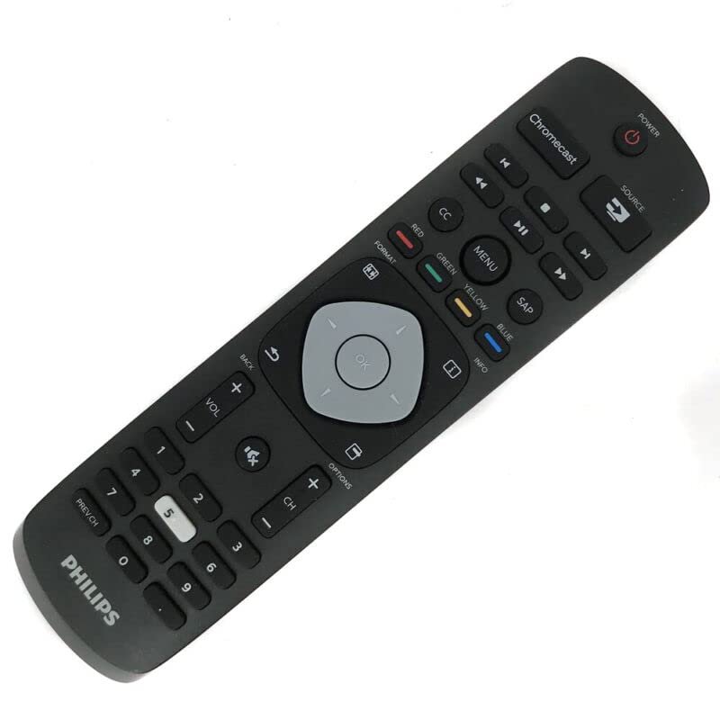 Replacement Remote Control Work for TV/Audio/Projector URMT42JHG008 YKF399-104 for CHROMECAST TV for 65PFL5922F7
