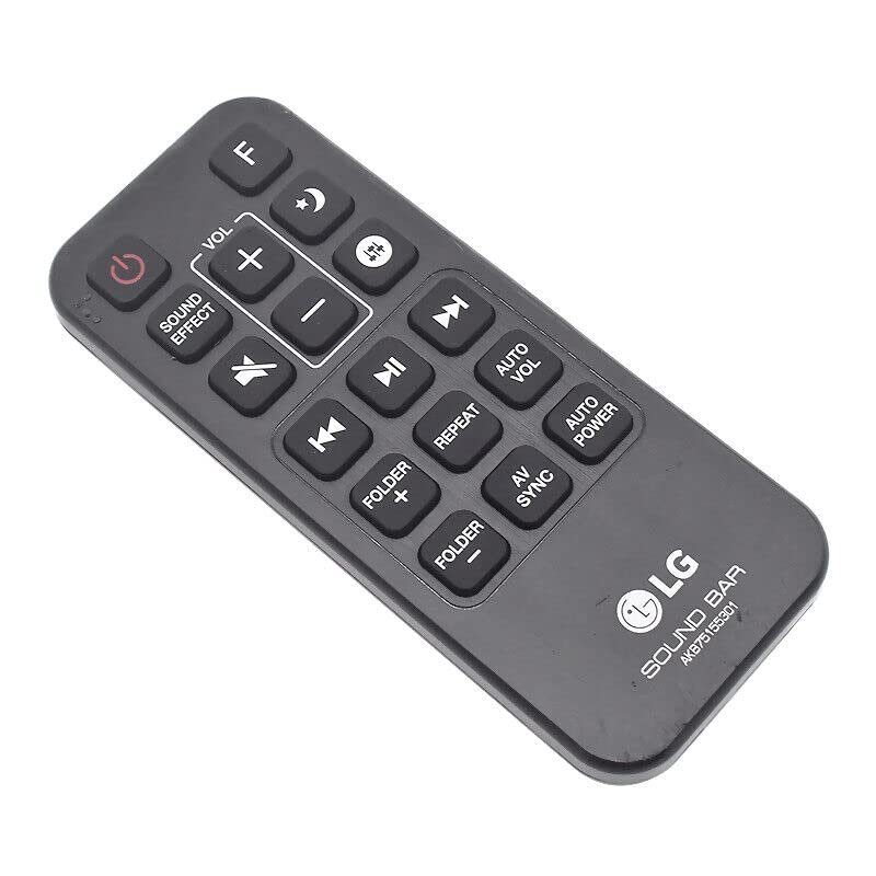 Replacement Remote Control Work for TV/Audio/Projector for LG AKB75155301 Sound Bar System for
