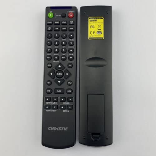 Replacement Remote Control Work for TV/Audio/Projector for IR1081 for Christie Projector