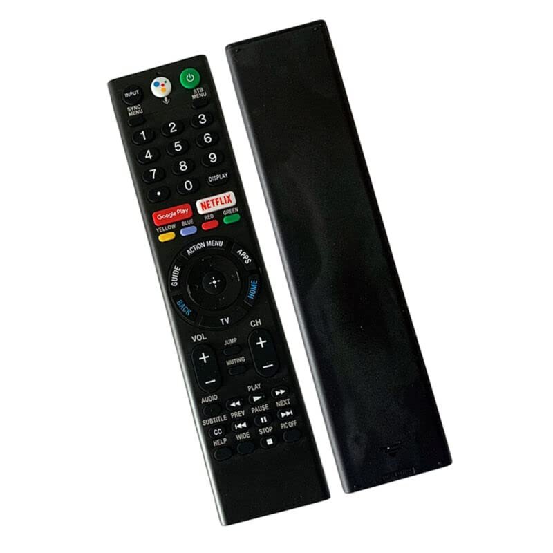 Replacement Remote Control Work for TV/Audio/Projector Voice Magjc for Sony KD65X750F KD75X780F KDL-50W800C Smart LCD TV