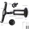 Mippko Foldable iPad Wall Holder,Aluminium Tablet Wall Mount Holder,360Adjustable Extension Articulating Arm Swivels Mount,for 9.5~14.5" iPad/Nexus/LG G Pads/e-Reader/Fire HD/Switch/Surface Pro view 3