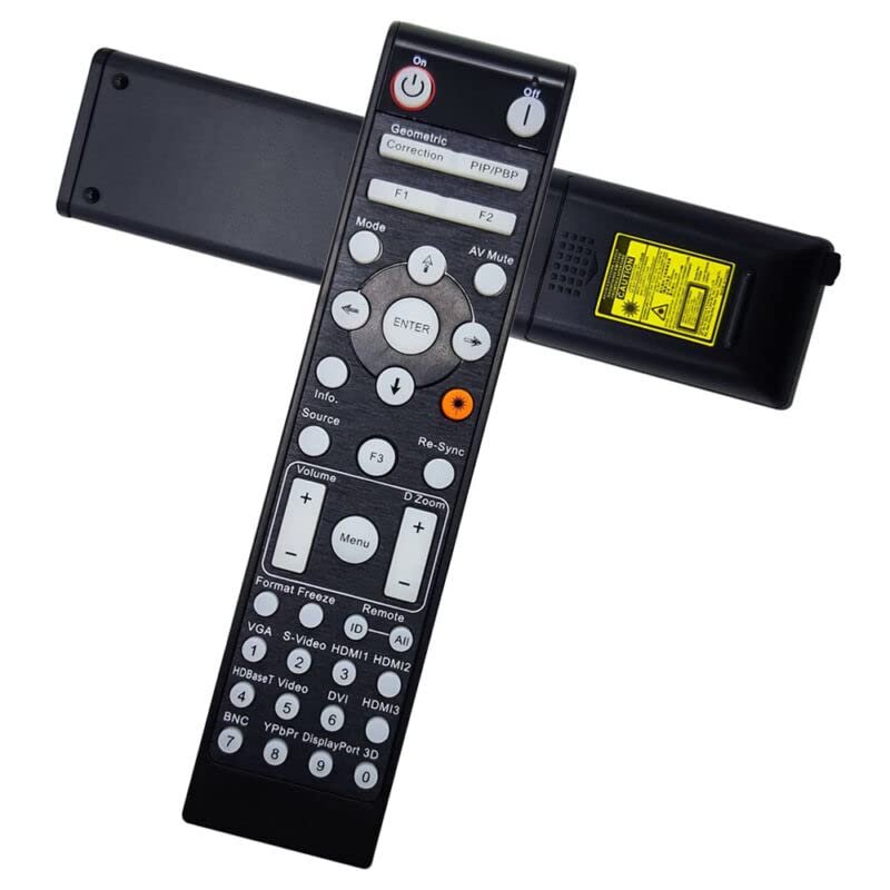 Replacement Remote Control Work for TV/Audio/Projector for Optoma EH500 X600 W515T W415E DLP Projector
