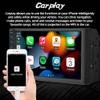 Double Din Bluetooth Car Stereo 7 inch Touch Screen Compatible with Wireless Apple CarPlay and Android, Voice Control and Hands Free Calling, with FM/USB/AUX Port, Mirror Link for Android/iOS view 4