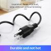QYD 3 Prong Monitor Power Cord, 10a 125v Power Cord, 6FT Computer Power Cable Replacement for Dell, Samsung, Toshiba, LG, Sharp, Sony, AOC, BenQ, Acer, Asus, ViewSonic, HP, Compaq PC Monitor, 1 Pack view 4