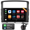 [2+64G] 9 inch Android Car Stereo for Mitsubishi Pajero 4 V80 V90 2006-2014 - Wireless Carplay and Android Auto - Touchscreen Radio GPS Navigation Mirror Link WiFi Bluetooth + Backup Camera view 1