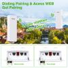 Adalov Wireless Bridge, 3KM 5.8G Point to Point Outdoor CPE, Long Range WiFi Bridges for PtP/PtMP with 14DBi High Gain Antenna for Network Sharing,Network Extend,Starlink Network Extend (CPE660) view 2