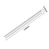 Duogalia 300PC Fiber Heat Shrinkable Tube (5.5mm Dia x 60mm Length) Double Steel Needle Clear PE Fiber Splice Tubes Optical Fiber Fusion Splice Protection Sleeves view 2