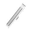 Duogalia 300PC Fiber Heat Shrinkable Tube (5.5mm Dia x 60mm Length) Double Steel Needle Clear PE Fiber Splice Tubes Optical Fiber Fusion Splice Protection Sleeves view 3