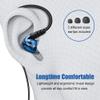 Wired Stereo-to-Mono Single Earbud with Mic and Control, Right Ear Only view 4