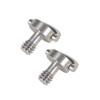 FEICHAO 1/4 Inch Hex Head C-Ring Camera Screw Quick Release Plate Adapter Screw for Tripod Camera DSLR Photography Accessories (2 PCS) view 1