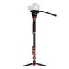 IFOOTAGE Monopod with Fluid Head, C180F & Komodo K5S, Carbon Fiber Monopod with Feet, Aluminum Video Head, Professional Travel Photography Set, Compatible with Nikon, Canon Sony DSLR Camera view 1