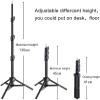 GIENEX 14-inch LED Ring Light Dimmable Lighting Kit with 51-inch Light Stand, for Photo Studio LED Lighting Portrait Video Shooting view 2